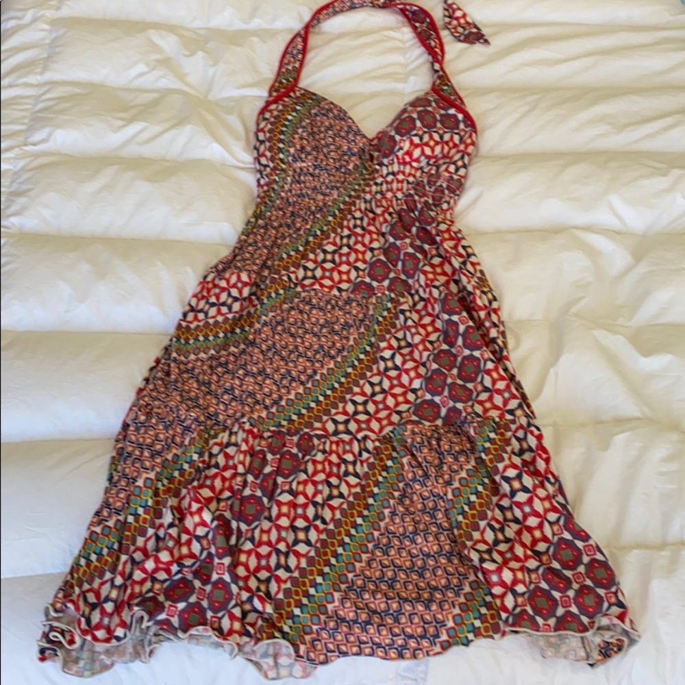 Guess Halter Neck Jersey Dress